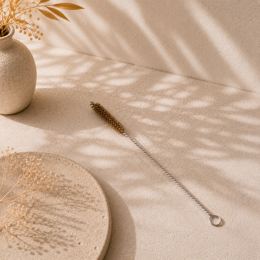 Brosse en fibre de coco