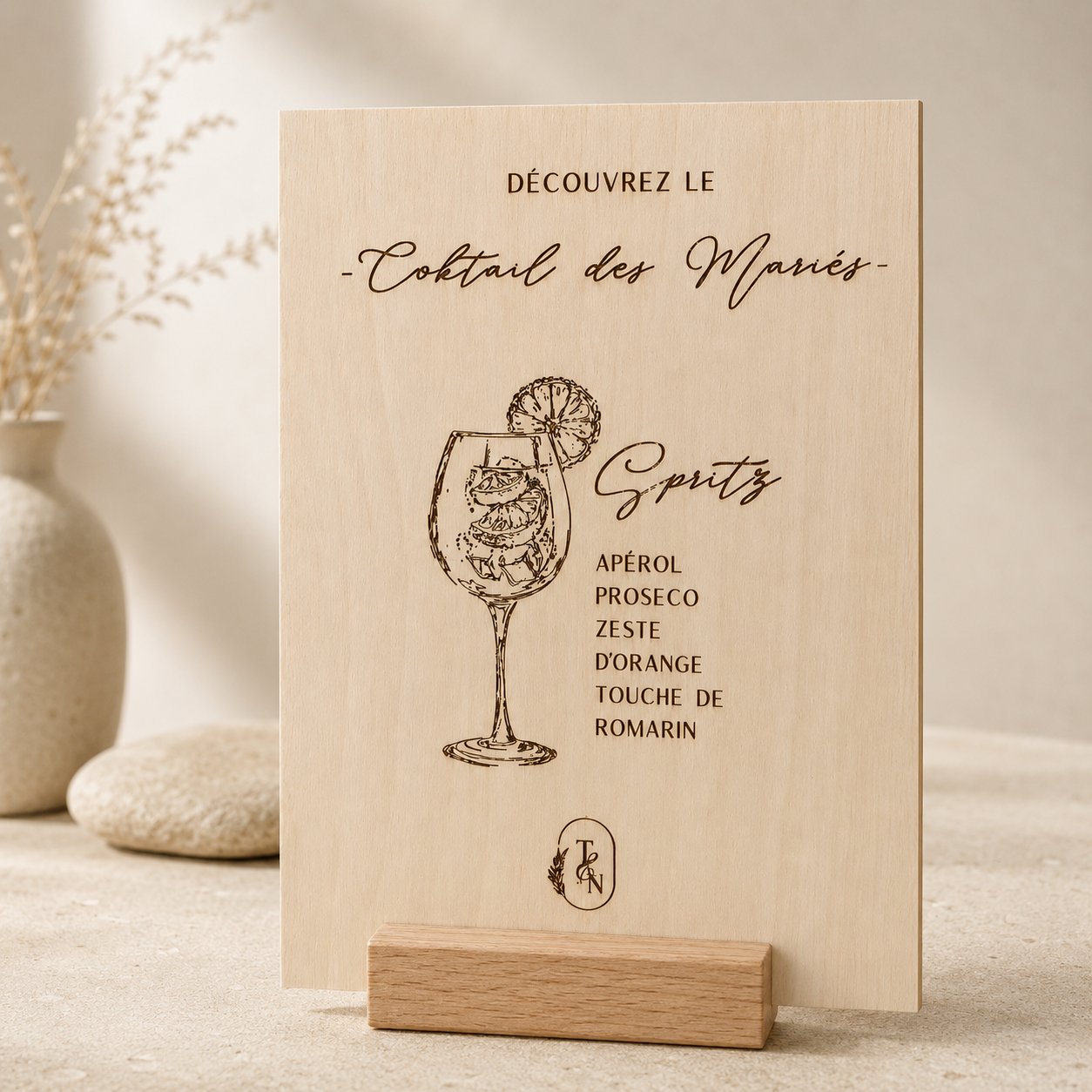 Carte cocktail sur mesure
