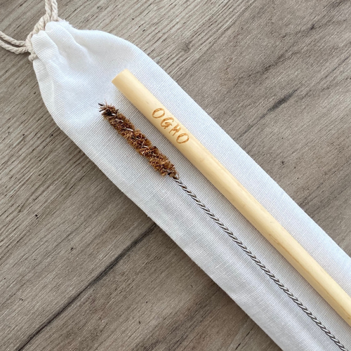 Ogho Set - Straw + Bag + Brush